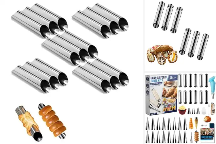 Detailed view of Best Non Stick Cannoli Tubes