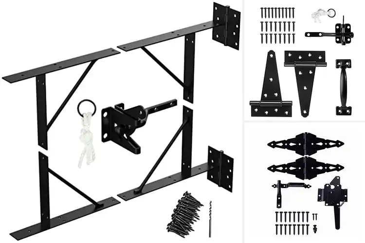 Detailed view of Best Outdoor Gate Hardware Kit
