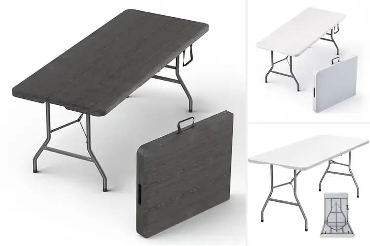 Detailed view of Best Outdoor Heavy-Duty Folding Tables