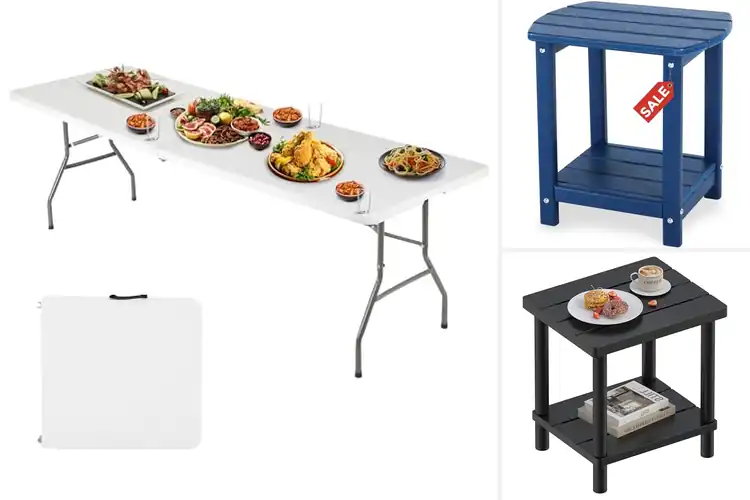 Detailed view of Best Outdoor Tables: Durable, Stylish Picks for Your Space