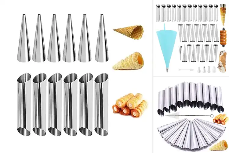 Detailed view of Best Oven Safe Cannoli Tubes