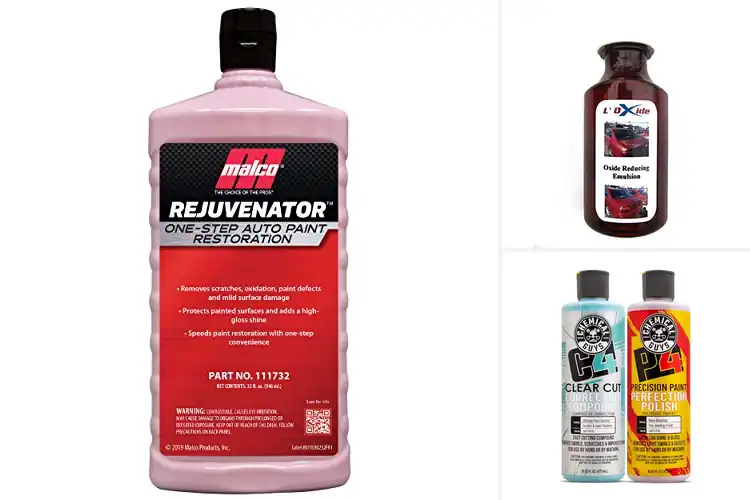 Detailed view of Best Paint Restoration Products