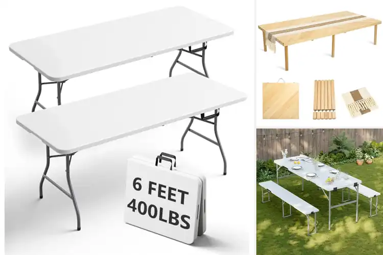 Detailed view of Best Party Picnic Table