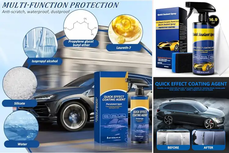 Detailed view of Best Quick Car Coating Agents