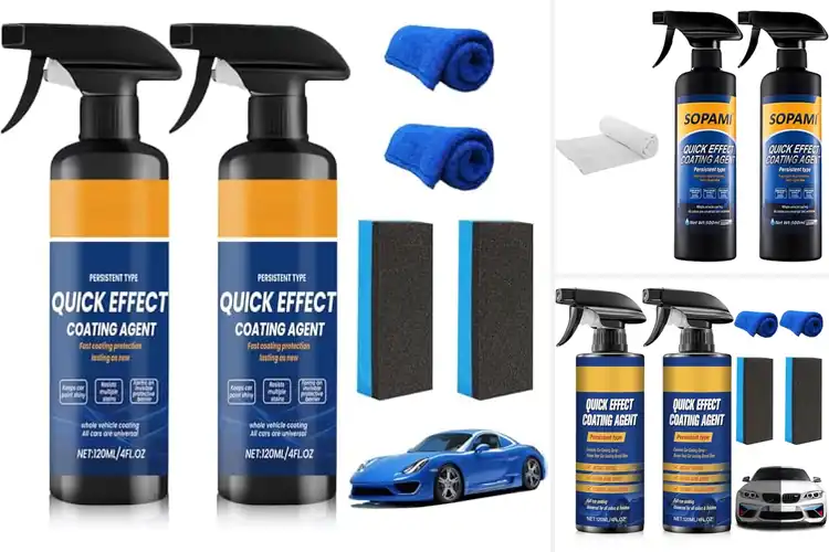 Detailed view of Best Quick Coat Coating Agent: Easy Gloss for Your Car
