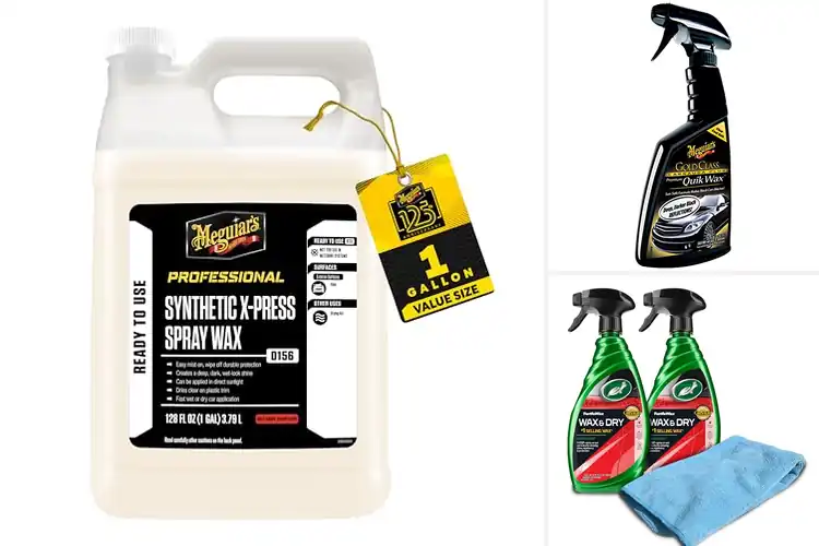 Detailed view of Best Quick Wax Sprays: Effortless Shine in Minutes