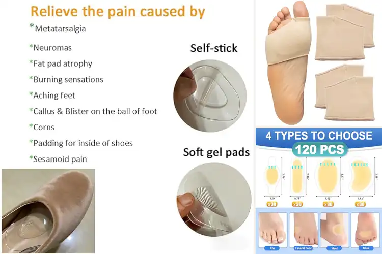 Detailed view of Best Running Foot Cushions