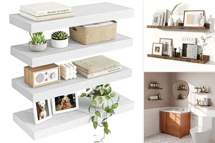 Detailed view of Best Rustic MDF Shelf Quality