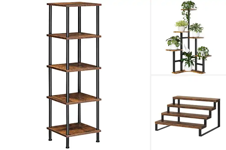 Detailed view of Best Rustic Shelf Stands