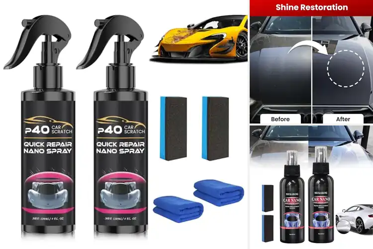 Detailed view of Best Scratch Remover Sprays: Restore Car Shine in Seconds