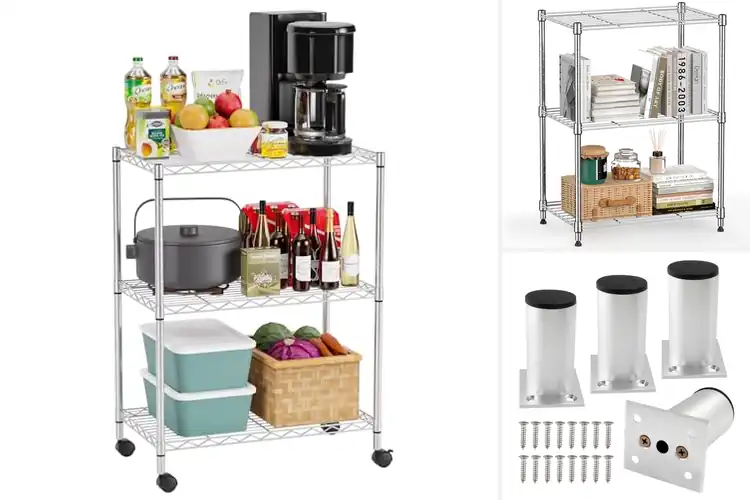 Detailed view of Best Stable Three Leg Shelves for Durable, Easy Organization