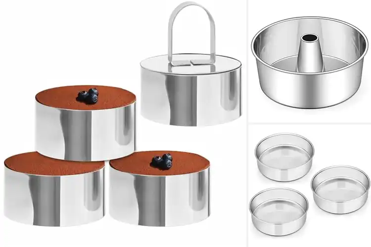 Detailed view of Best Stainless Steel Baking Molds