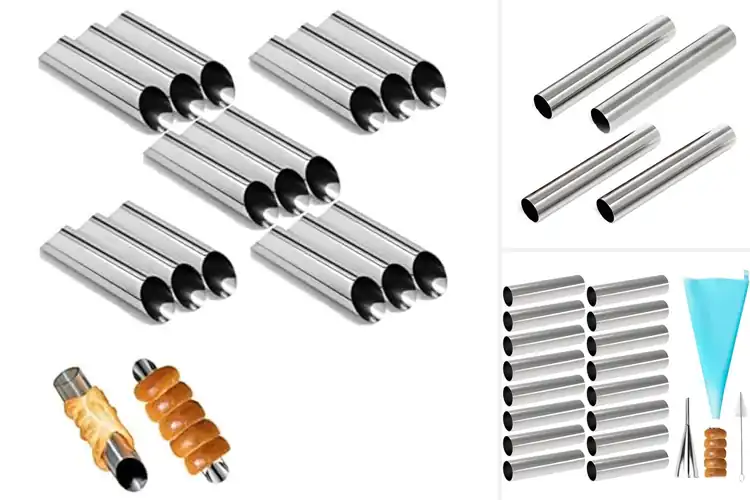 Detailed view of Best Stainless Steel Cannoli Tubes for Perfect Creamy Treats