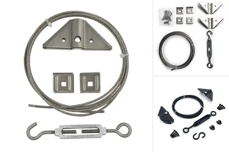 Detailed view of Best Stainless Steel Gate Cable Kits