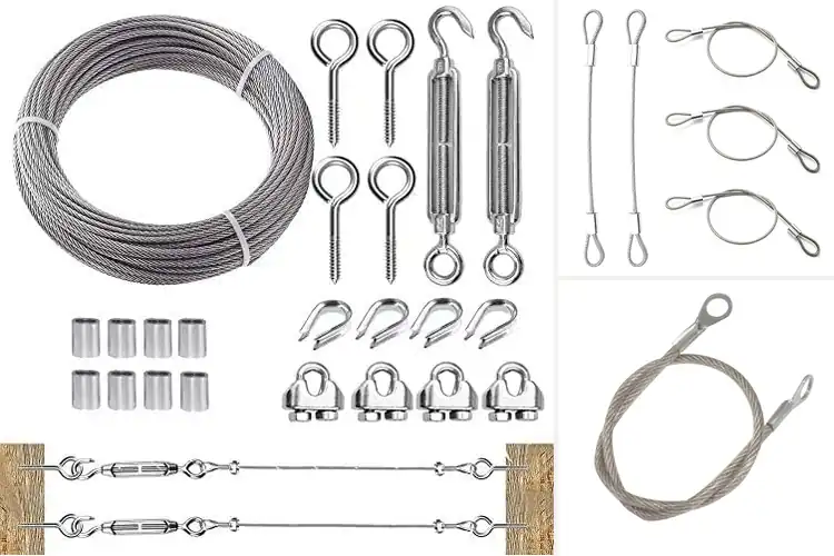 Detailed view of Best Stainless Steel Gate Cables