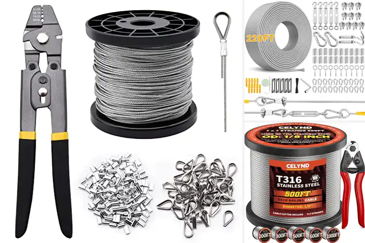 Detailed view of Best Steel Cable Kits: Top 10 Picks for DIY & Pro Projects