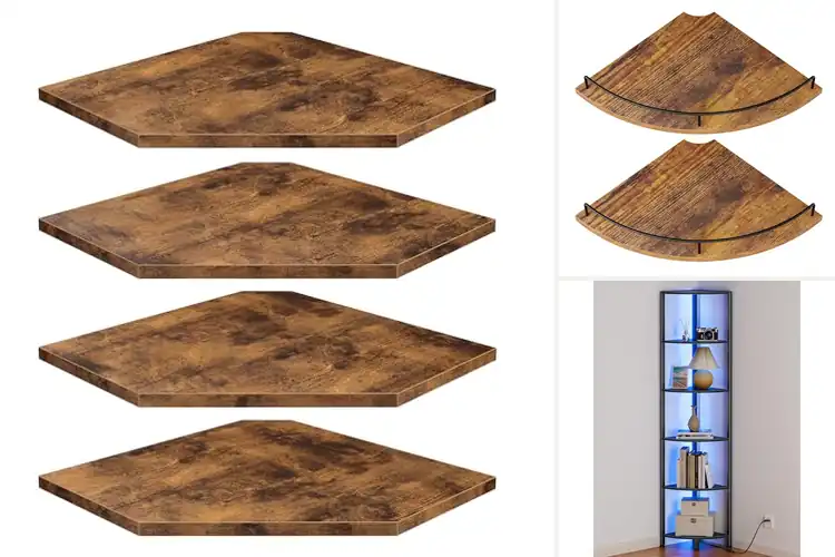 Detailed view of Best Sturdy Corner Shelves for Space-Saving Style & Strength