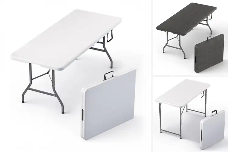 Detailed view of Best Sturdy Folding Tables