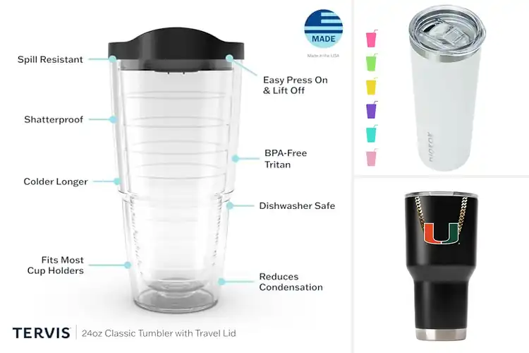 Detailed view of Best Sweatless Tumblers: Stay Dry, Sip Perfectly Every Time