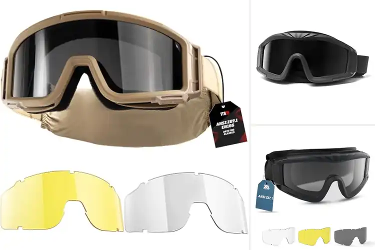 Detailed view of Best Tactical Goggles: Stay Safe & Focused