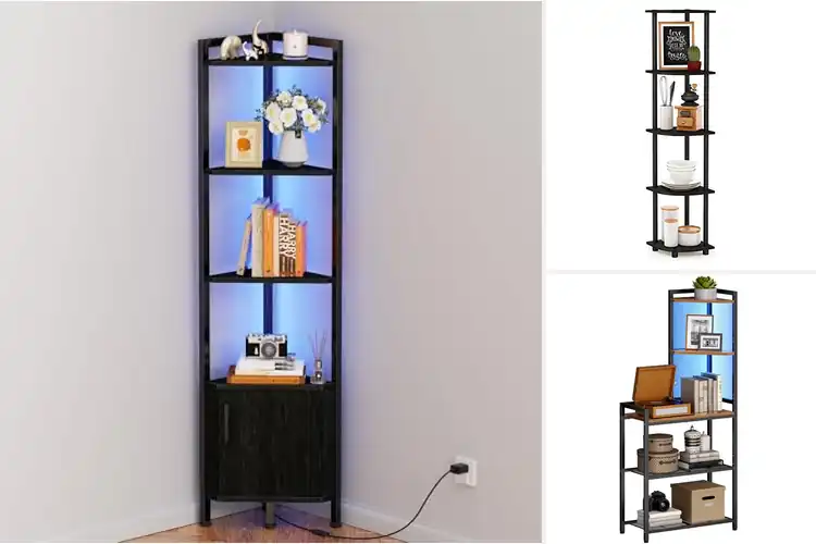 Detailed view of Best Tall Corner Shelf Height: Top 10 Space-Saving Solutions