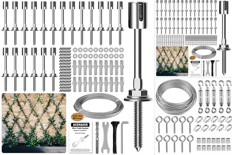 Detailed view of Best Trellis Wire Kits