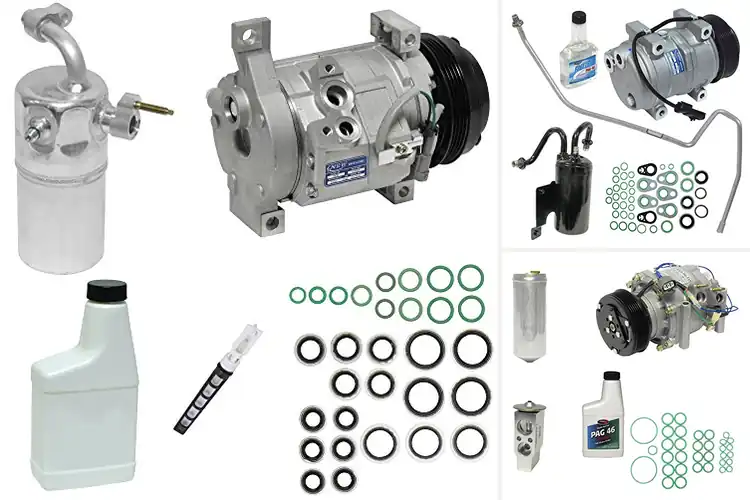Detailed view of Best Truck A/C Components