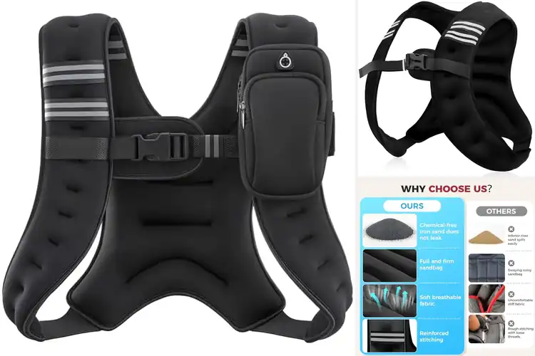 Detailed view of Best Weighted Vests For Weight Loss