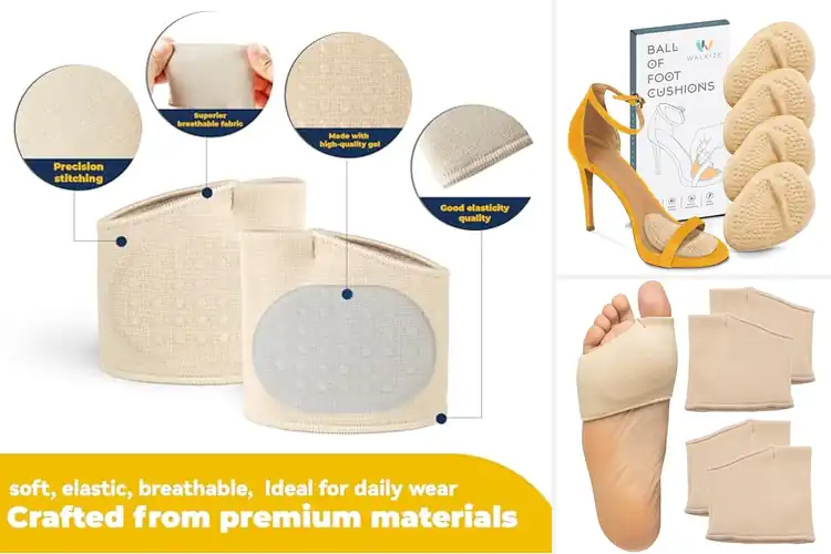 Detailed view of Best Womens Metatarsal Pads