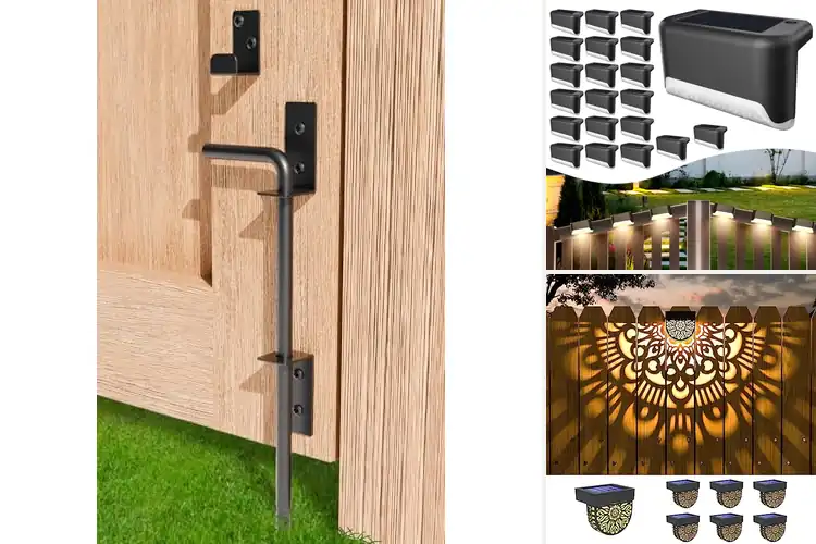 Detailed view of Best Wood Fence Accessories