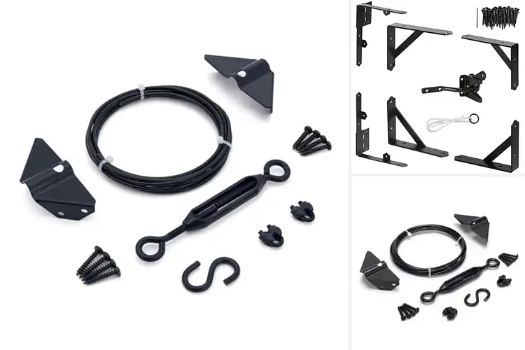 Detailed view of Best Wood Gate Repair Kits: Fix Sagging Gates Fast & Easy