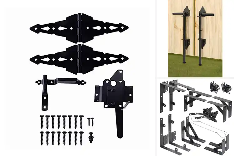 Detailed view of Best Wooden Fence Gate Hardware